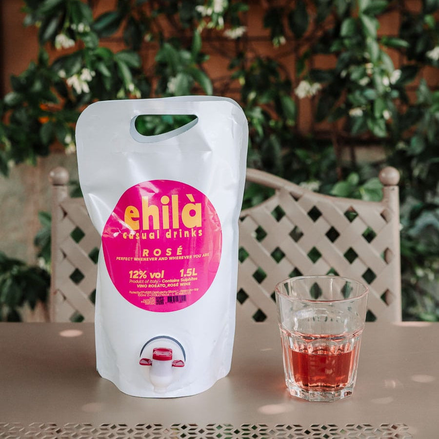 EHILÀ ROSÉ – Roséwein im Pouch 1,5 L