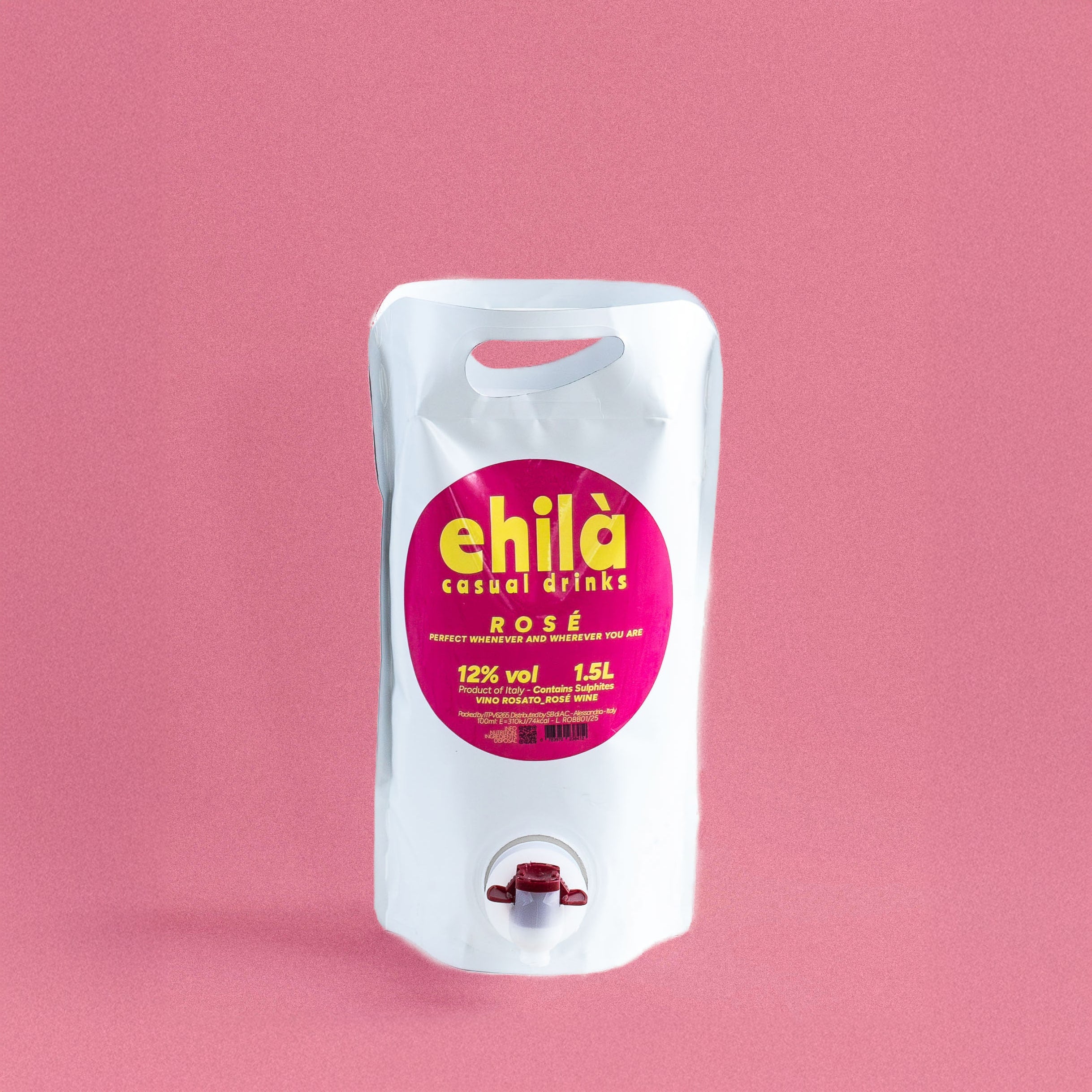 EHILÀ ROSÉ – Roséwein im Pouch 1,5 L
