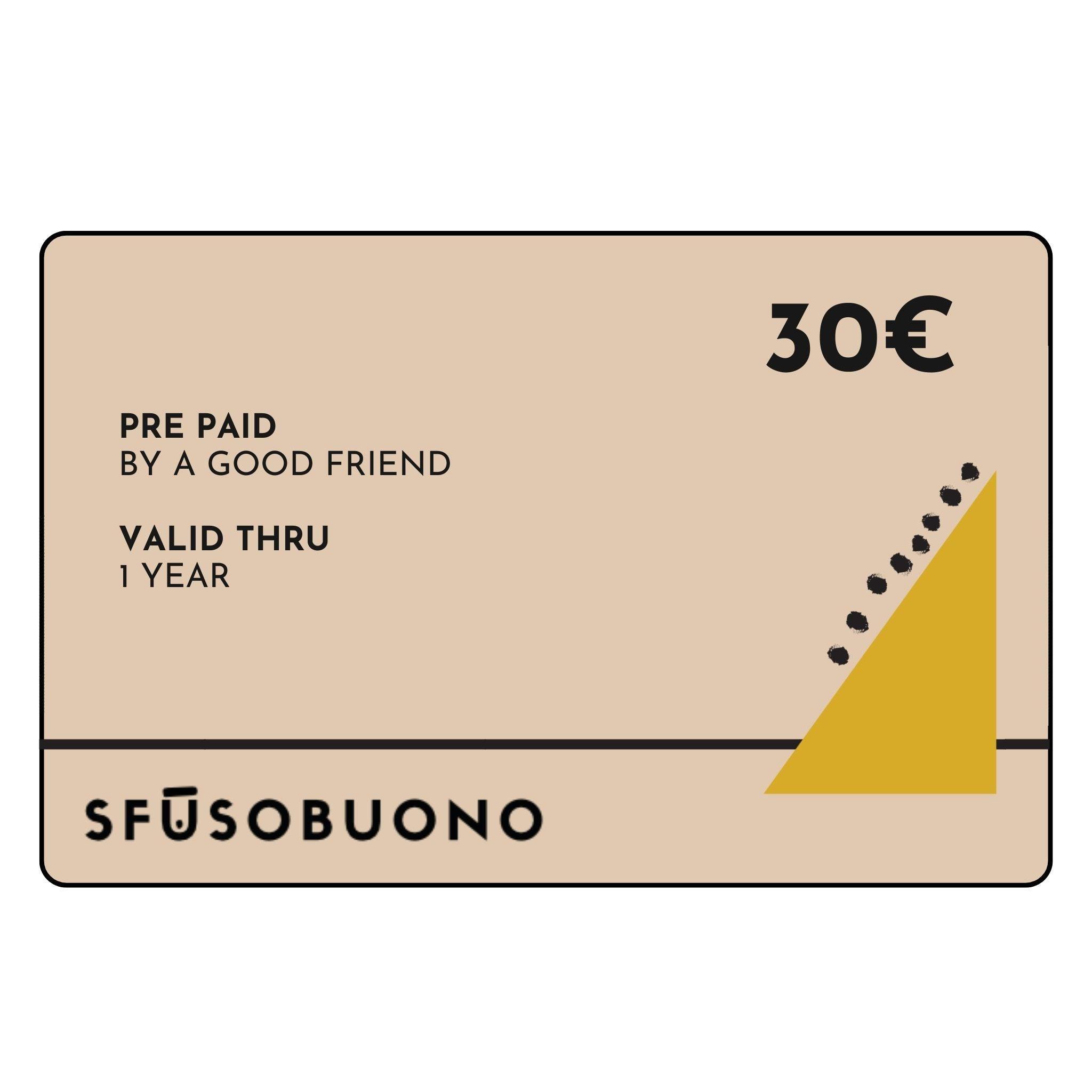 Gift Card - Sfusobuono - Sfusobuono