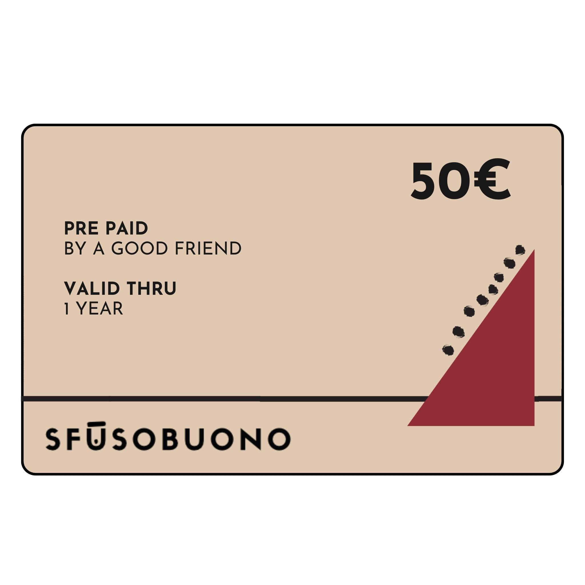 Gift Card - Sfusobuono - Sfusobuono