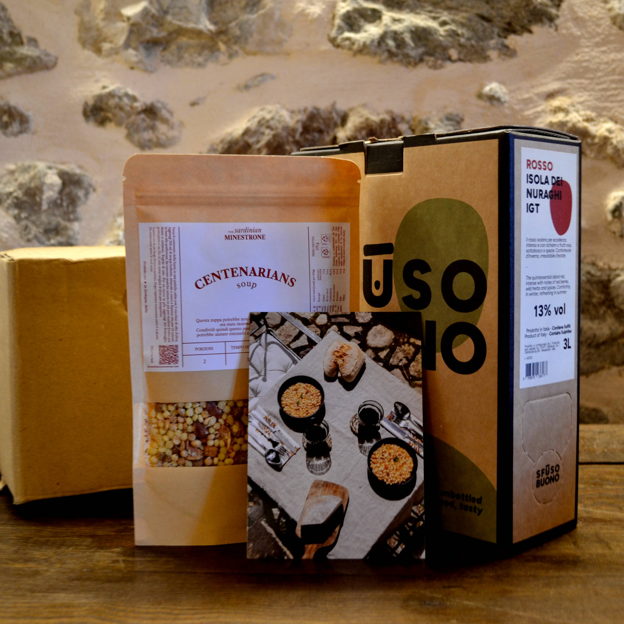 Mixed Box “How to make it to 100” – The Sardinian Minestrone & Sfusobuono