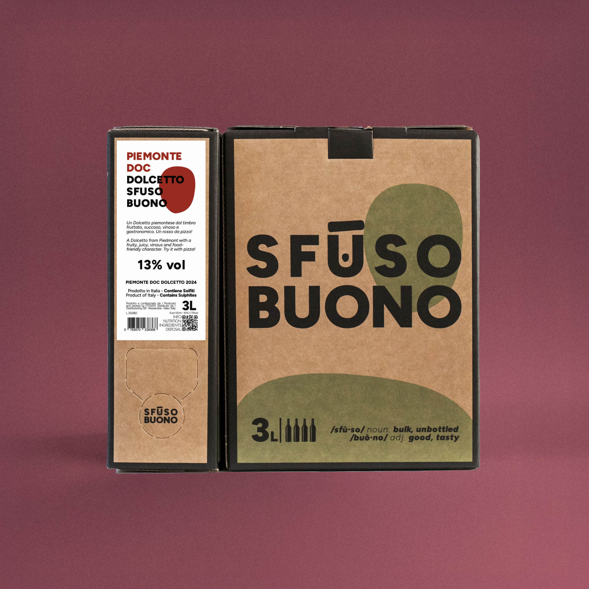 Dolcetto Piemonte DOC 3L - Sfusobuono