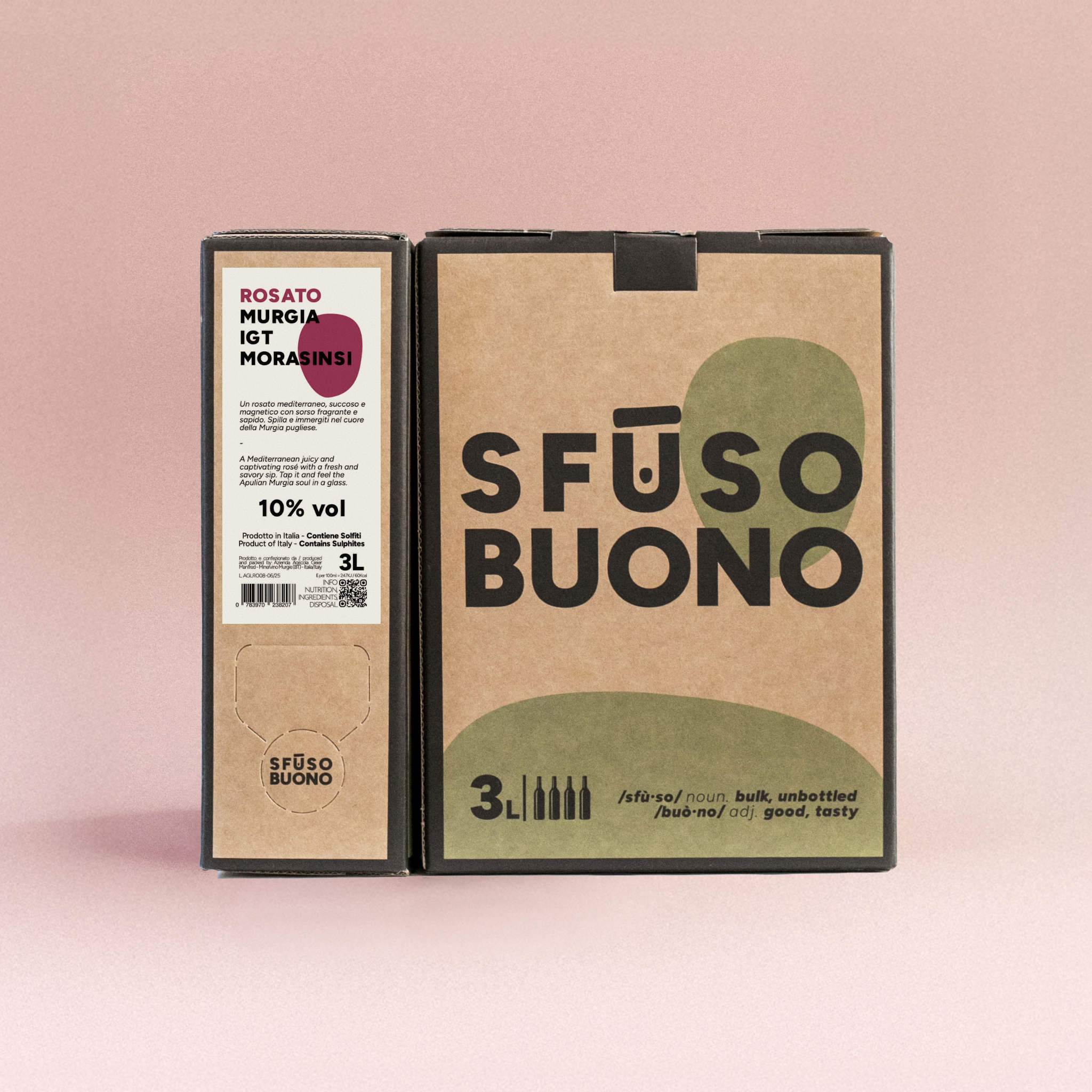 Rosato Murgia IGT 3L - Morasinsi