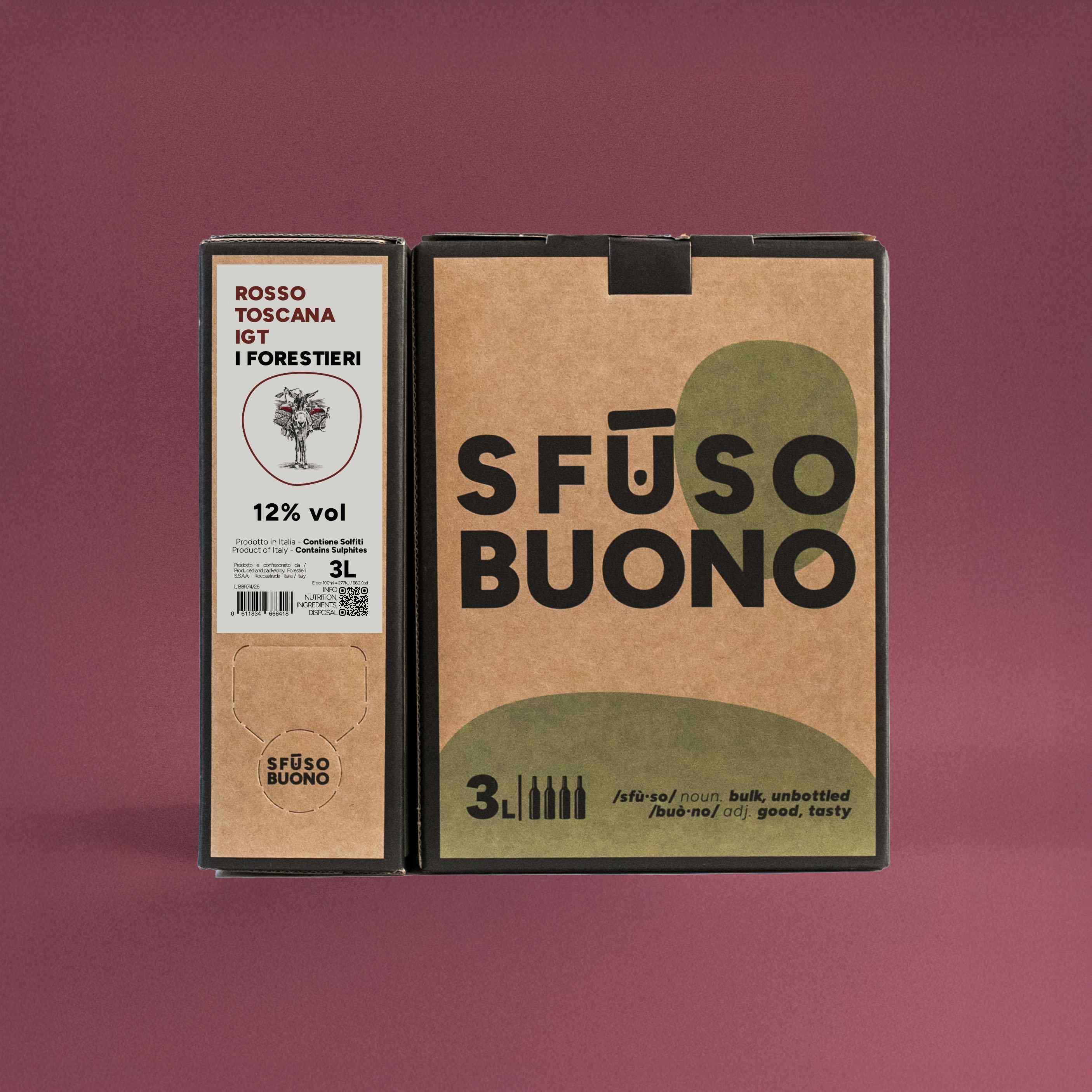 Rosso Toscana IGT 3L - I Forestieri