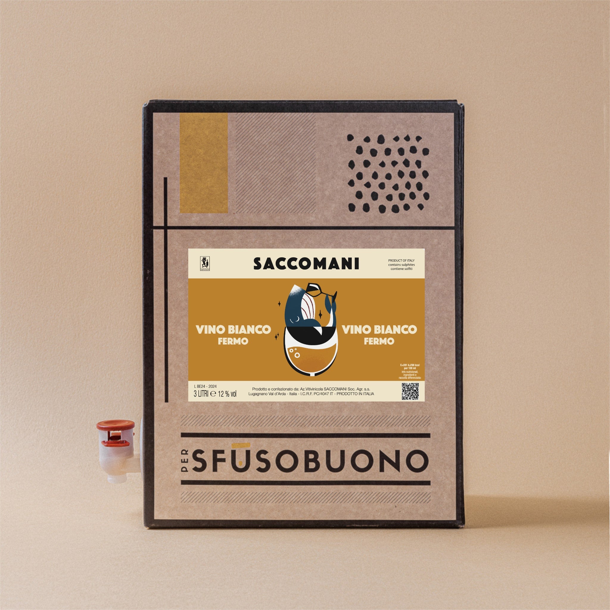 White Wine 3L - Saccomani