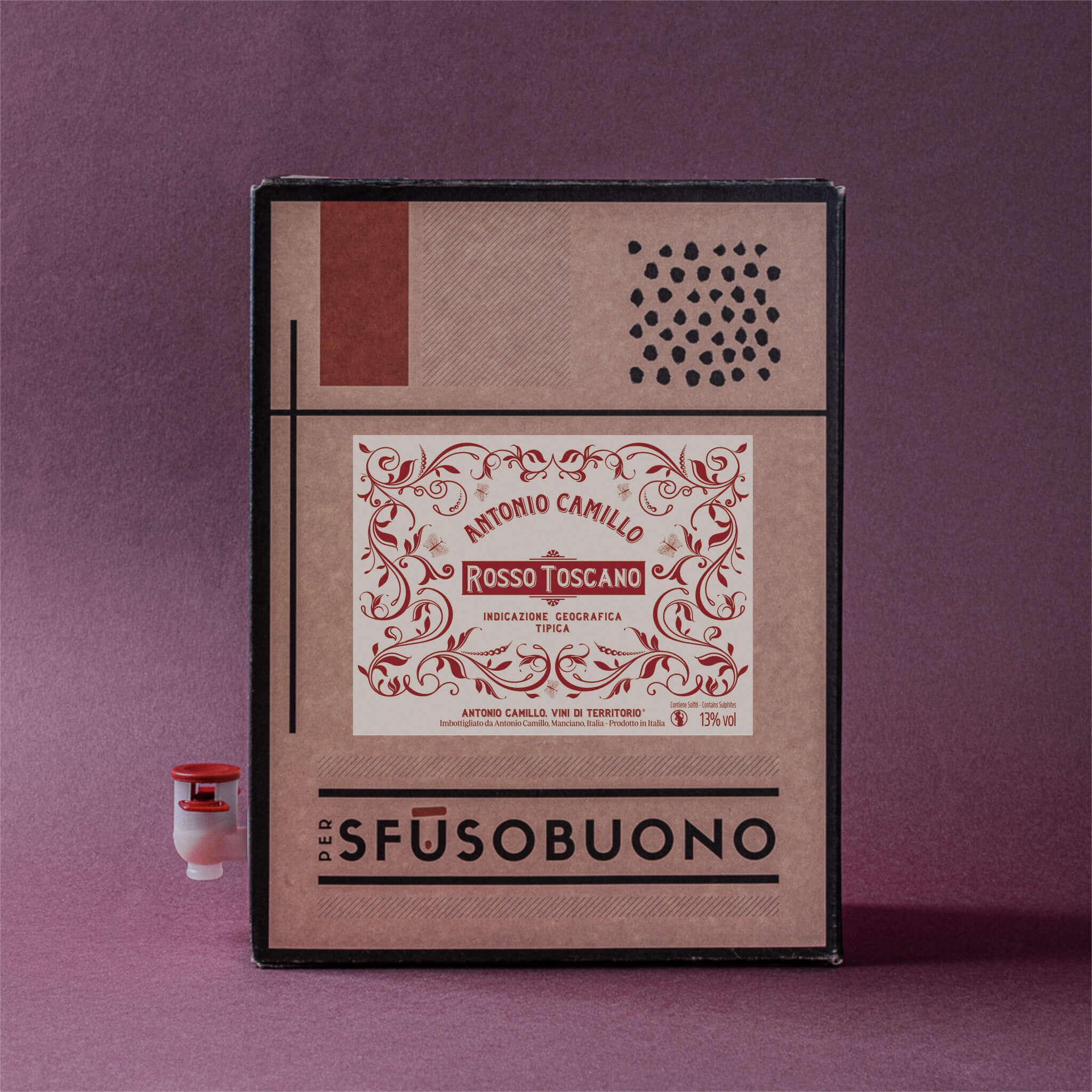 Rosso Toscana IGT 3L - Antonio Camillo - Sfusobuono