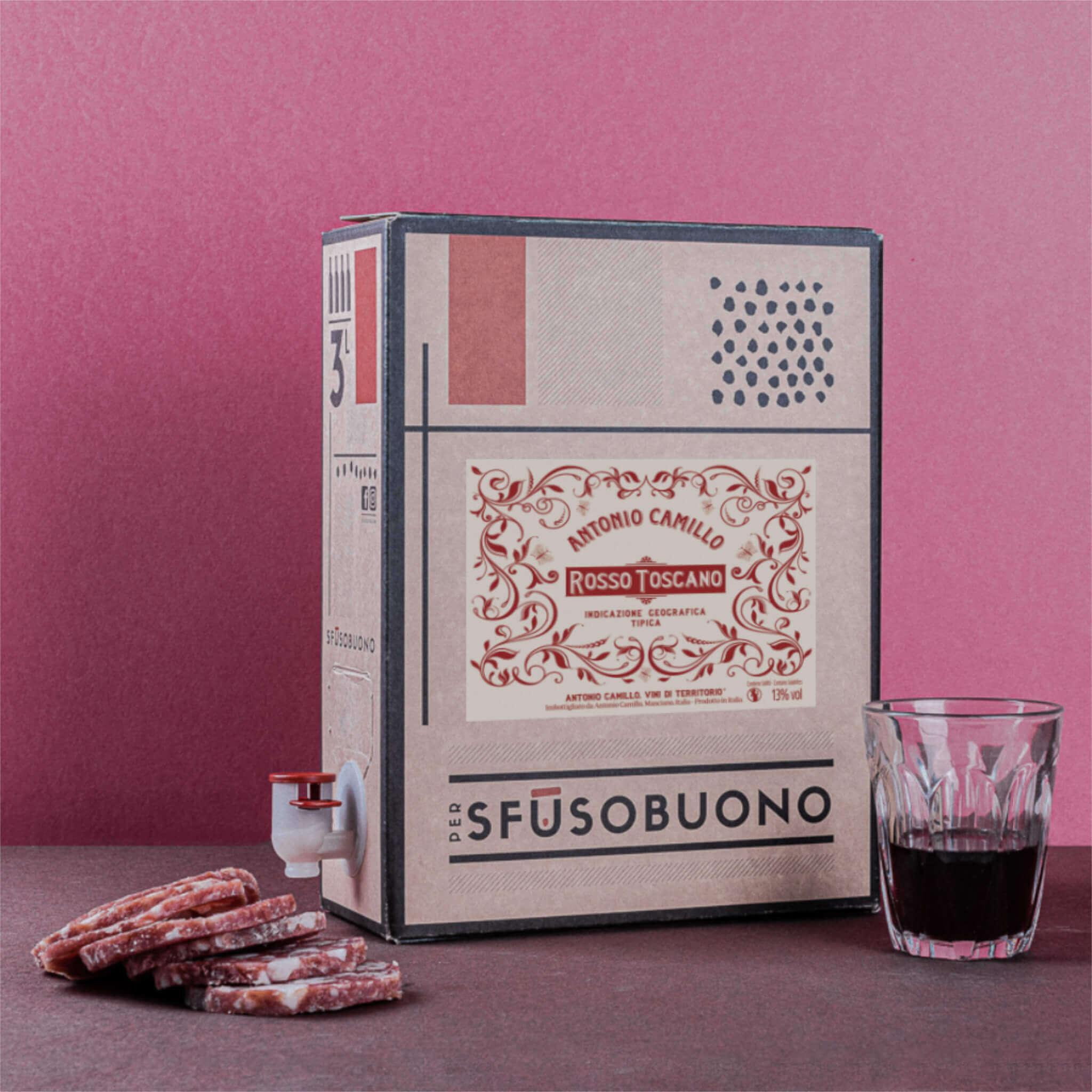 Rosso Toscana IGT 3L - Antonio Camillo - Sfusobuono