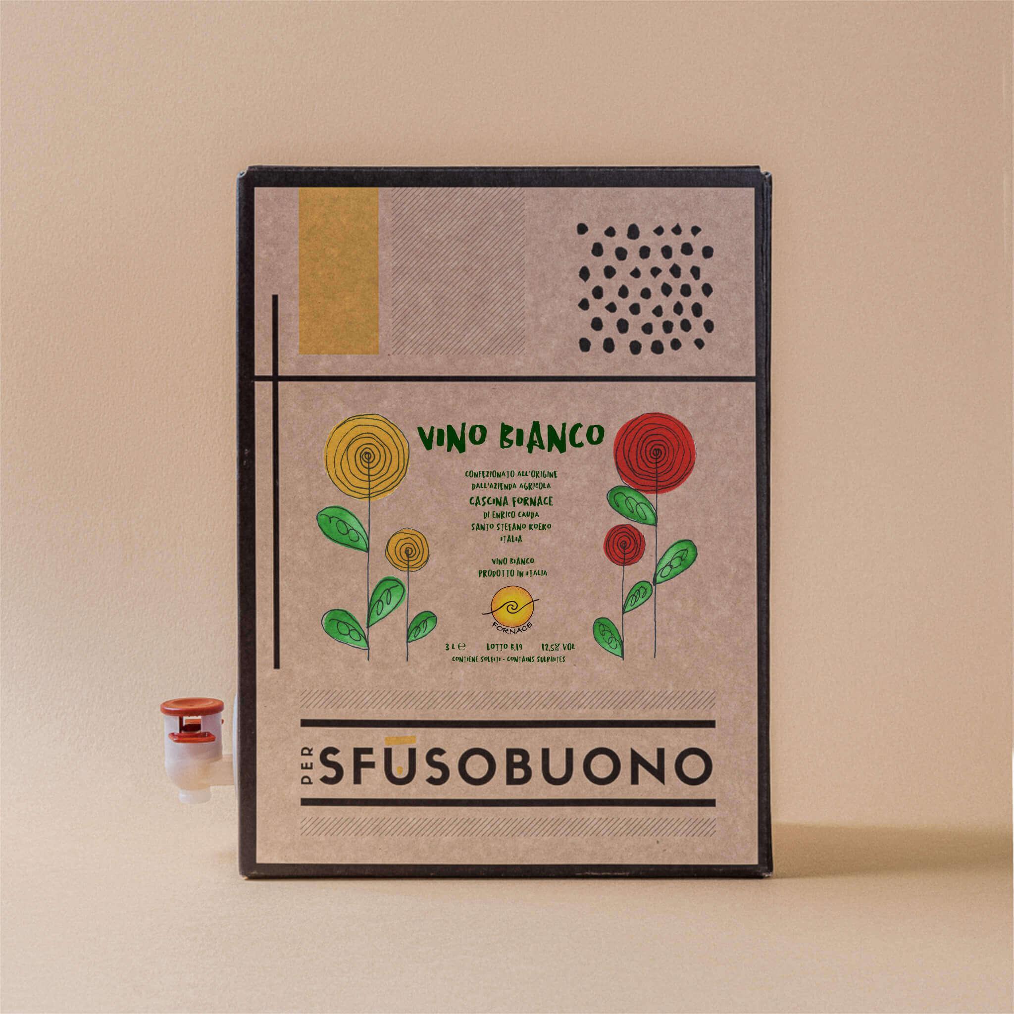 Vino Bianco Piemonte 3L - Cascina Fornace - Sfusobuono