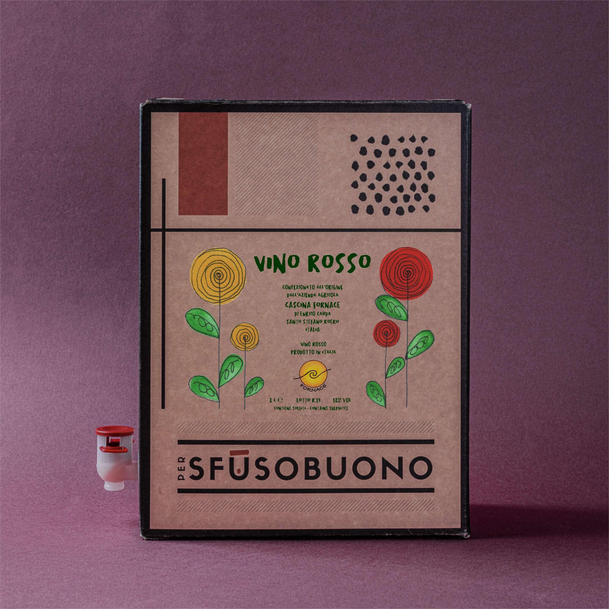 Vino Rosso Piemonte 3L - Cascina Fornace - Sfusobuono