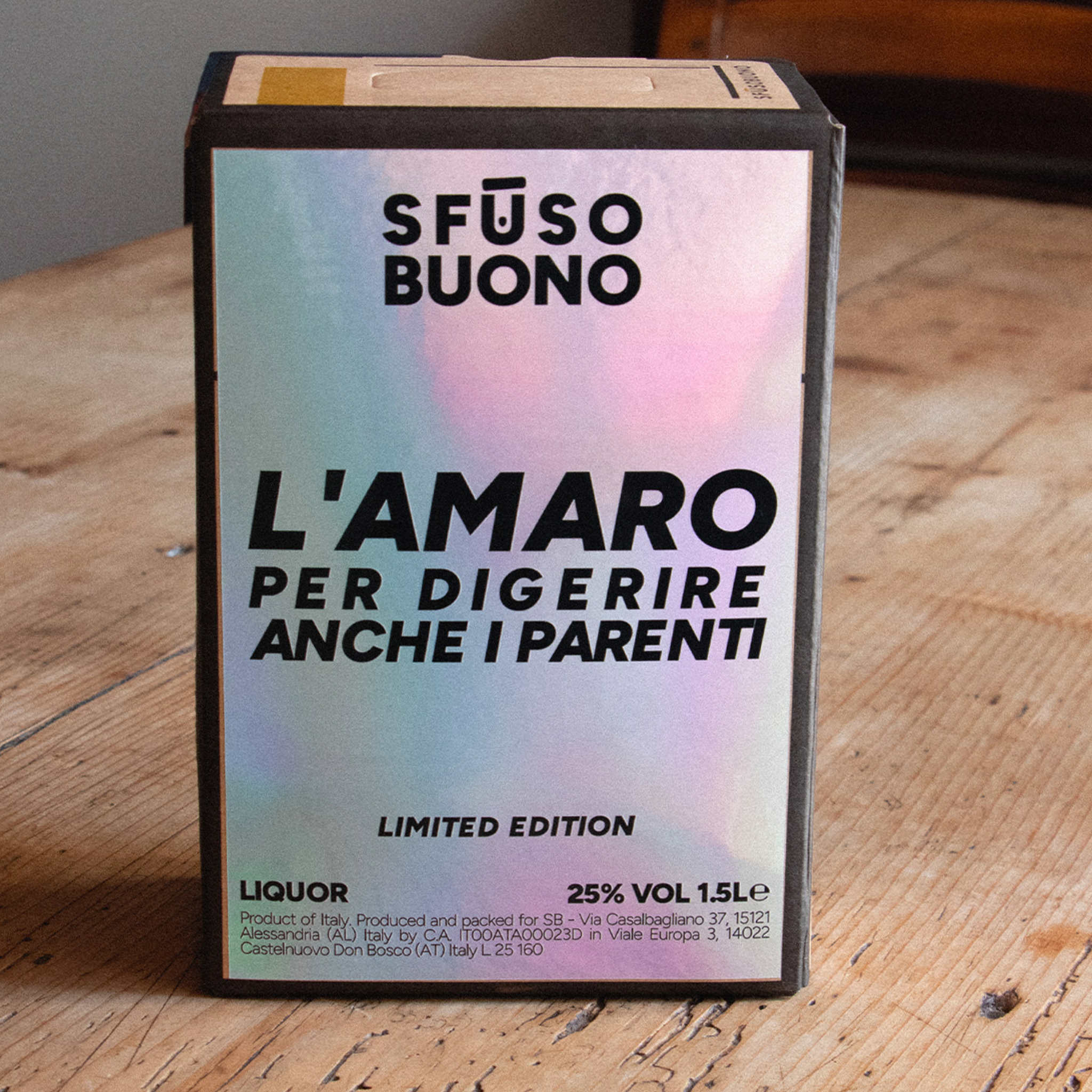 The Amaro to digest even your relatives” – Christmas Limited Edition 1.5L