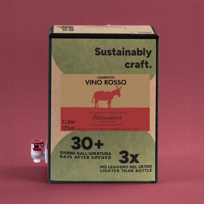 Completo Vino Rosso 3L - Carussin