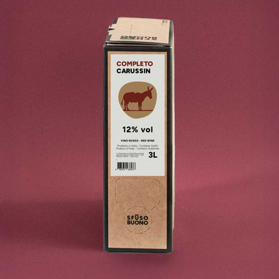 Completo Vino Rosso 3L - Carussin