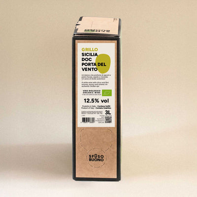 Grillo Sicilia DOC Organic 3L - Porta del Vento