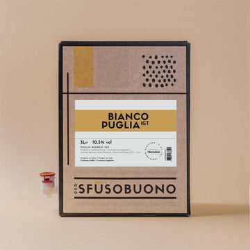 Vino Bianco Puglia IGT 3L - Morasinsi - Bag in Box - Sfusobuono