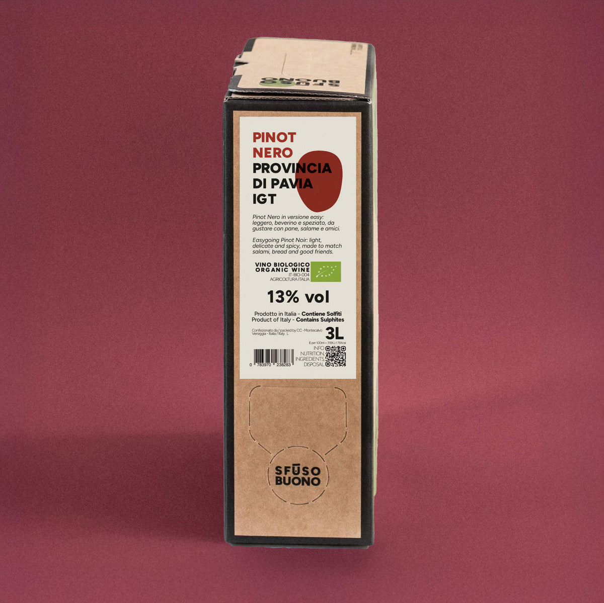 Pinot Nero Bio 3L - Sfusobuono