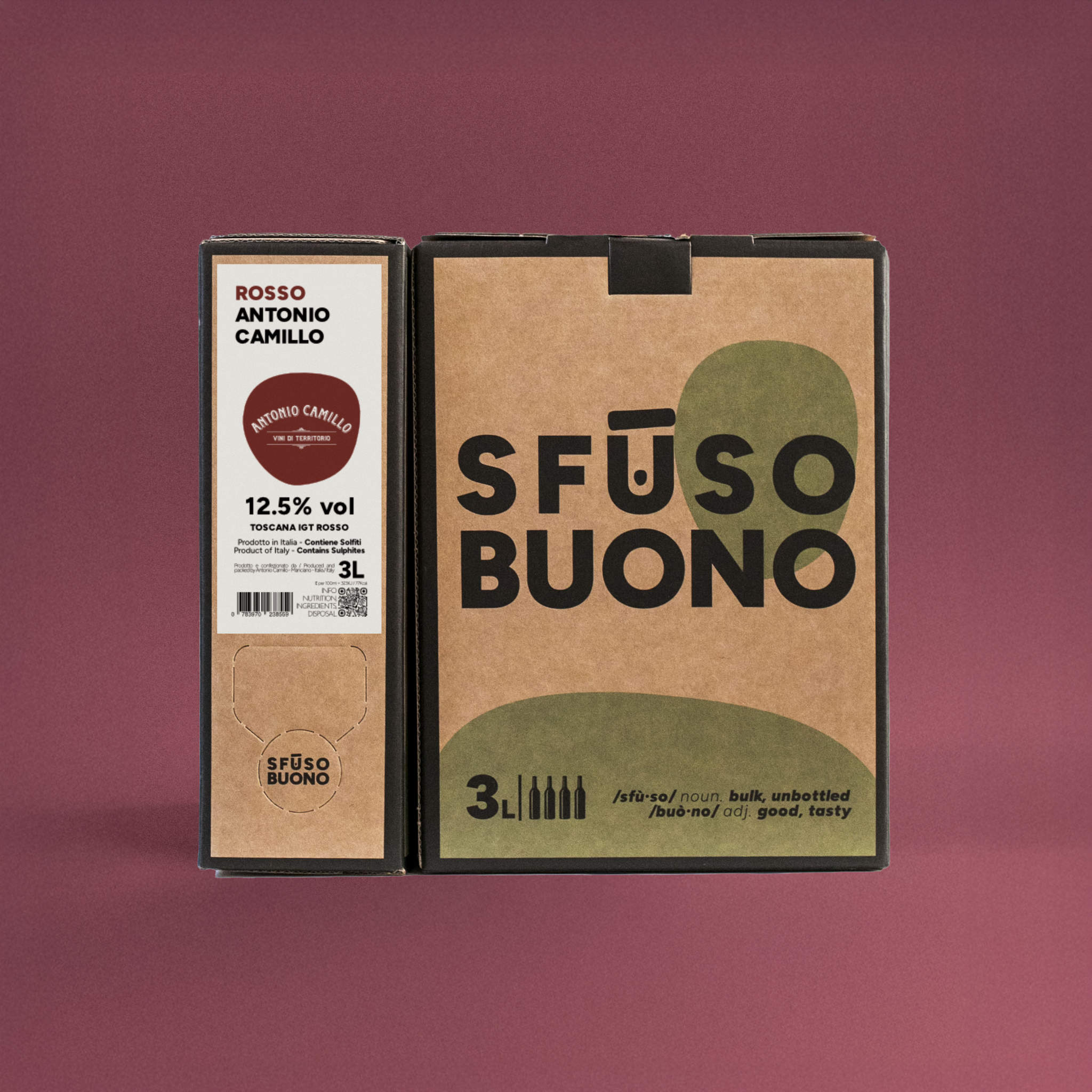 Rosso Toscana IGT 3L - Antonio Camillo
