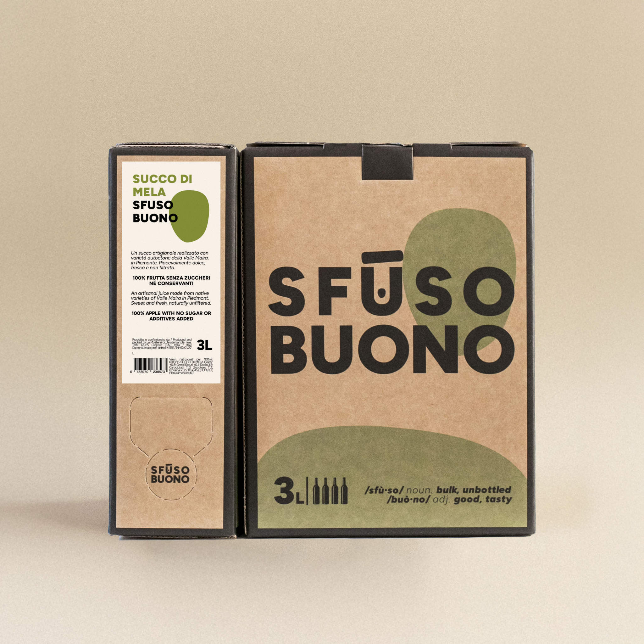 Succo di mela 3L - Sfusobuono