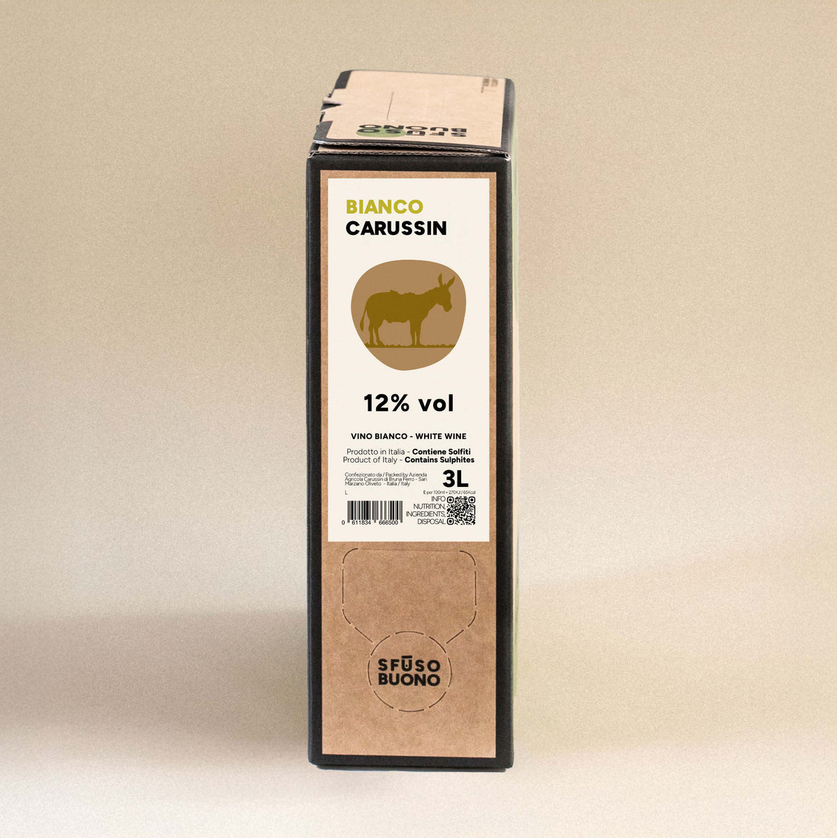 Vino Bianco 3L - Carussin