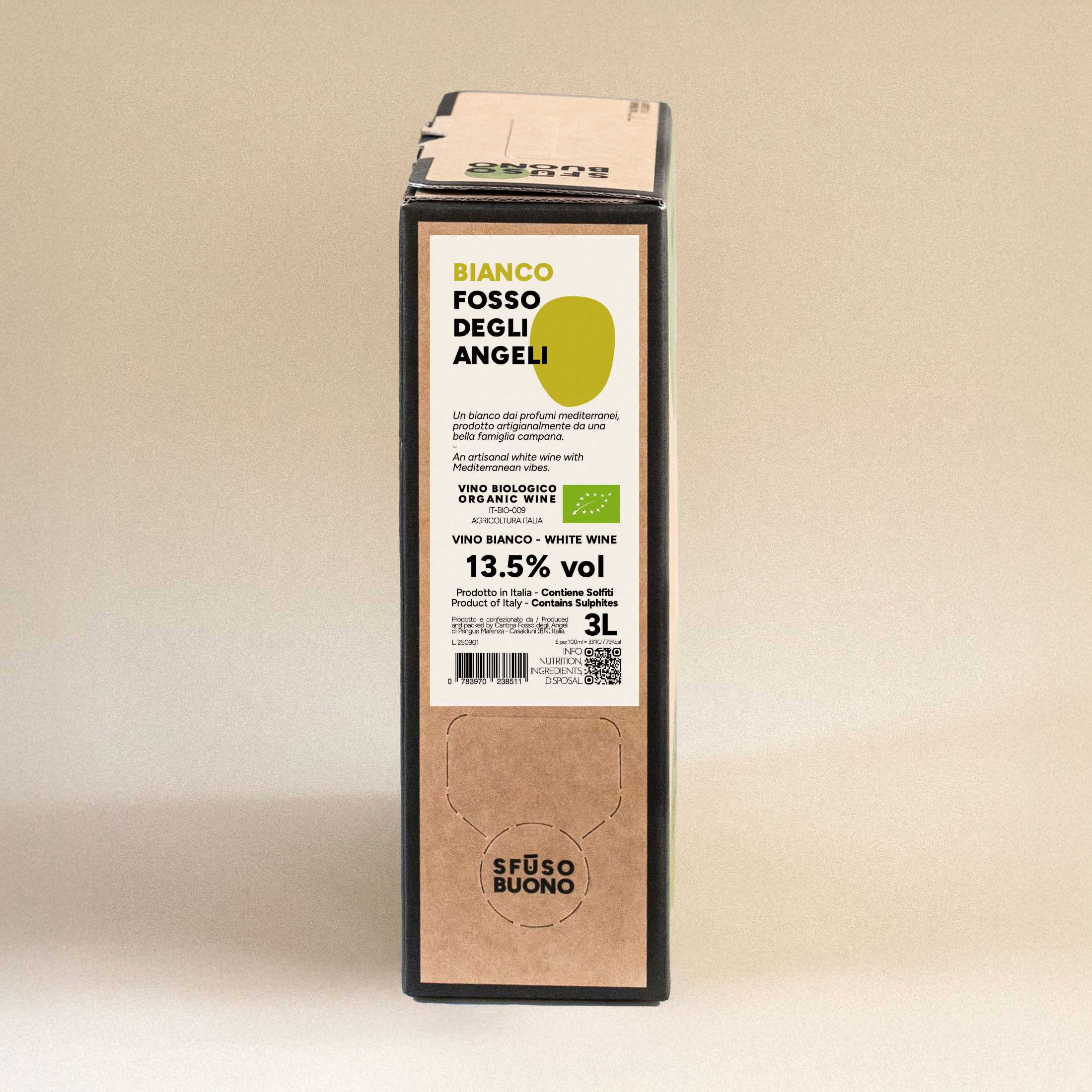 Vino Bianco Bio 3L - Fosso degli Angeli