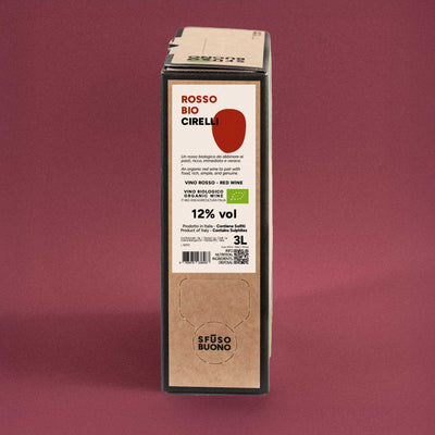 Red Wine Organic 3L - Cirelli