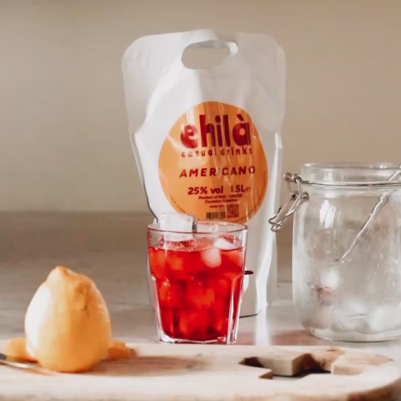 Load video: Americano - Cocktail Ready to Drink 1.5L