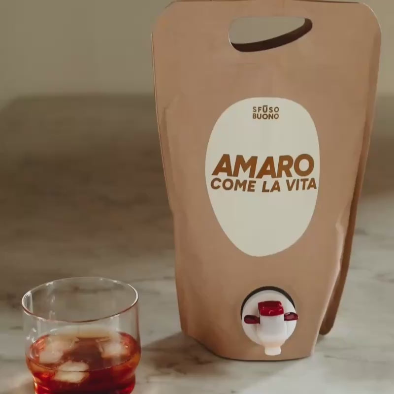Load video: 'Amaro come la vita' - Artisanal Amaro 1.5L