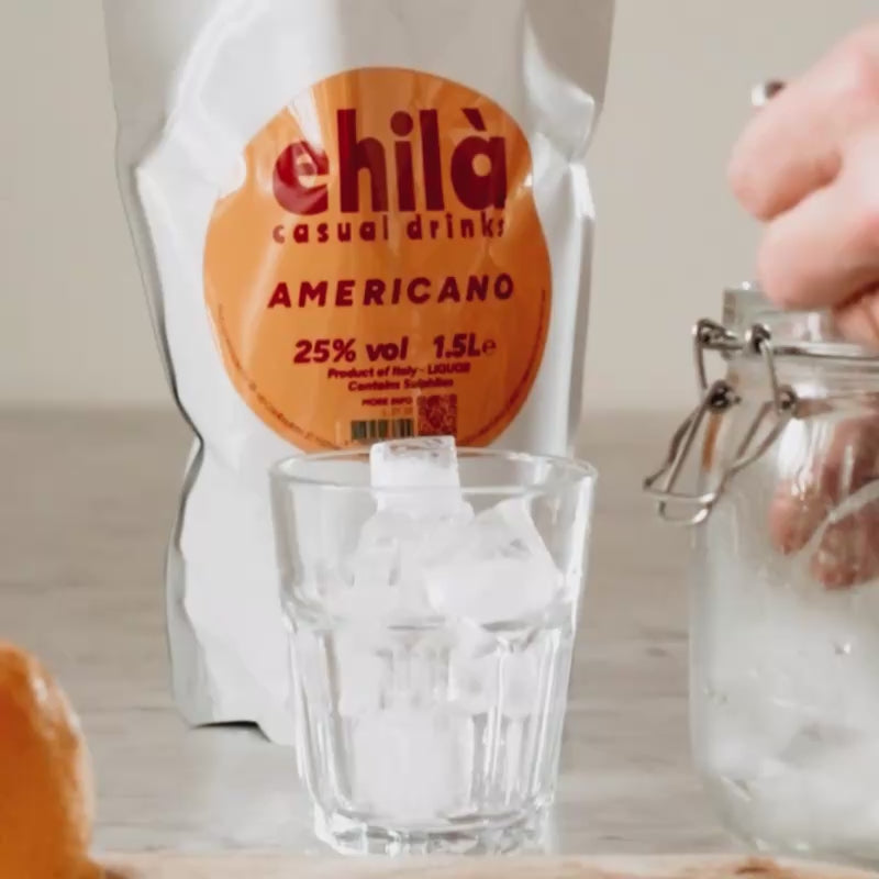 Load video: Americano - Cocktail Ready to Drink 1.5L