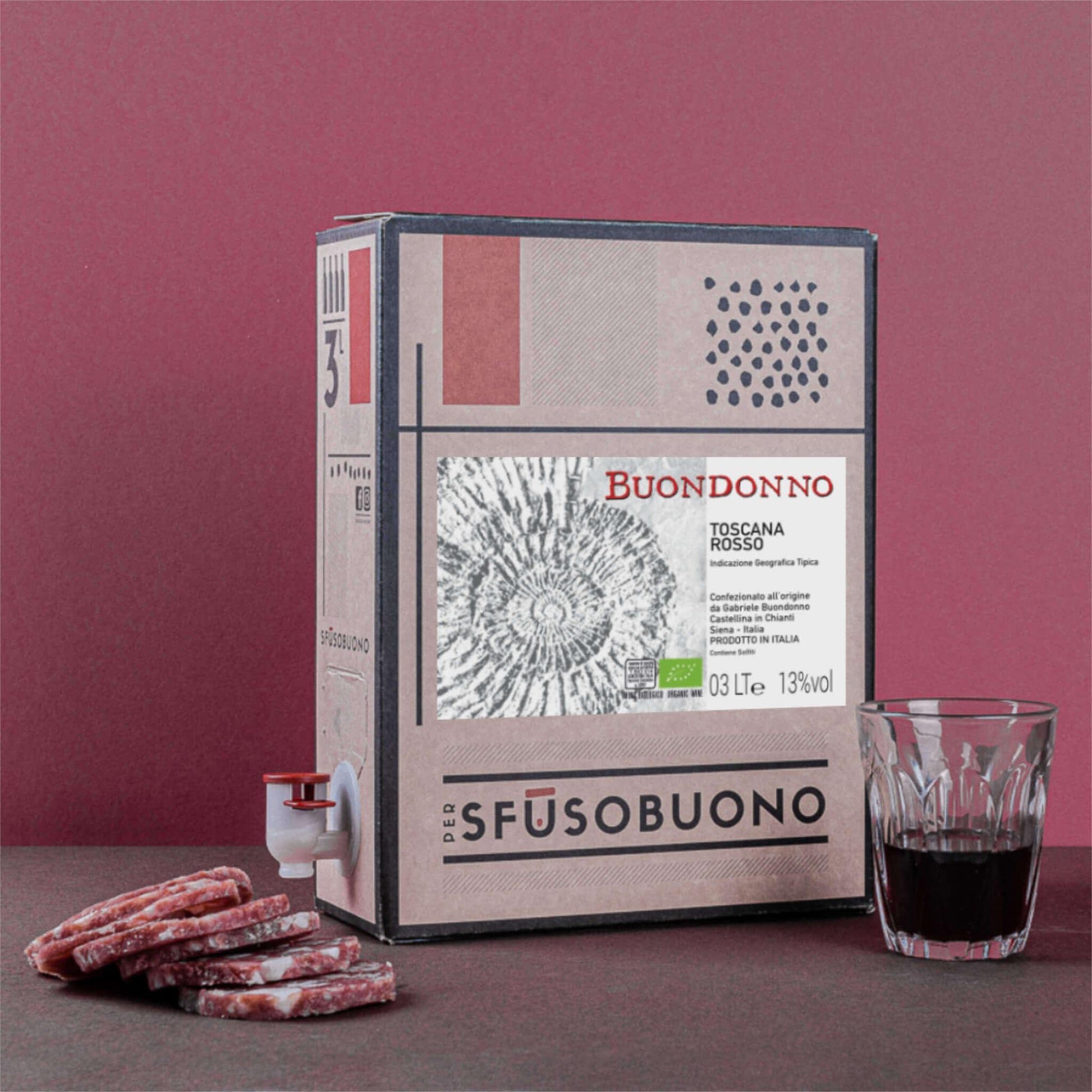 Rosso Toscana IGT Bio 3L - Buondonno - Sfusobuono