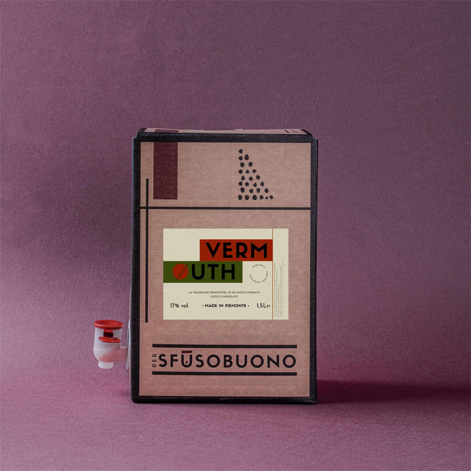 Vermouth Artigianale Piemonte 1.5L - Sfusobuono