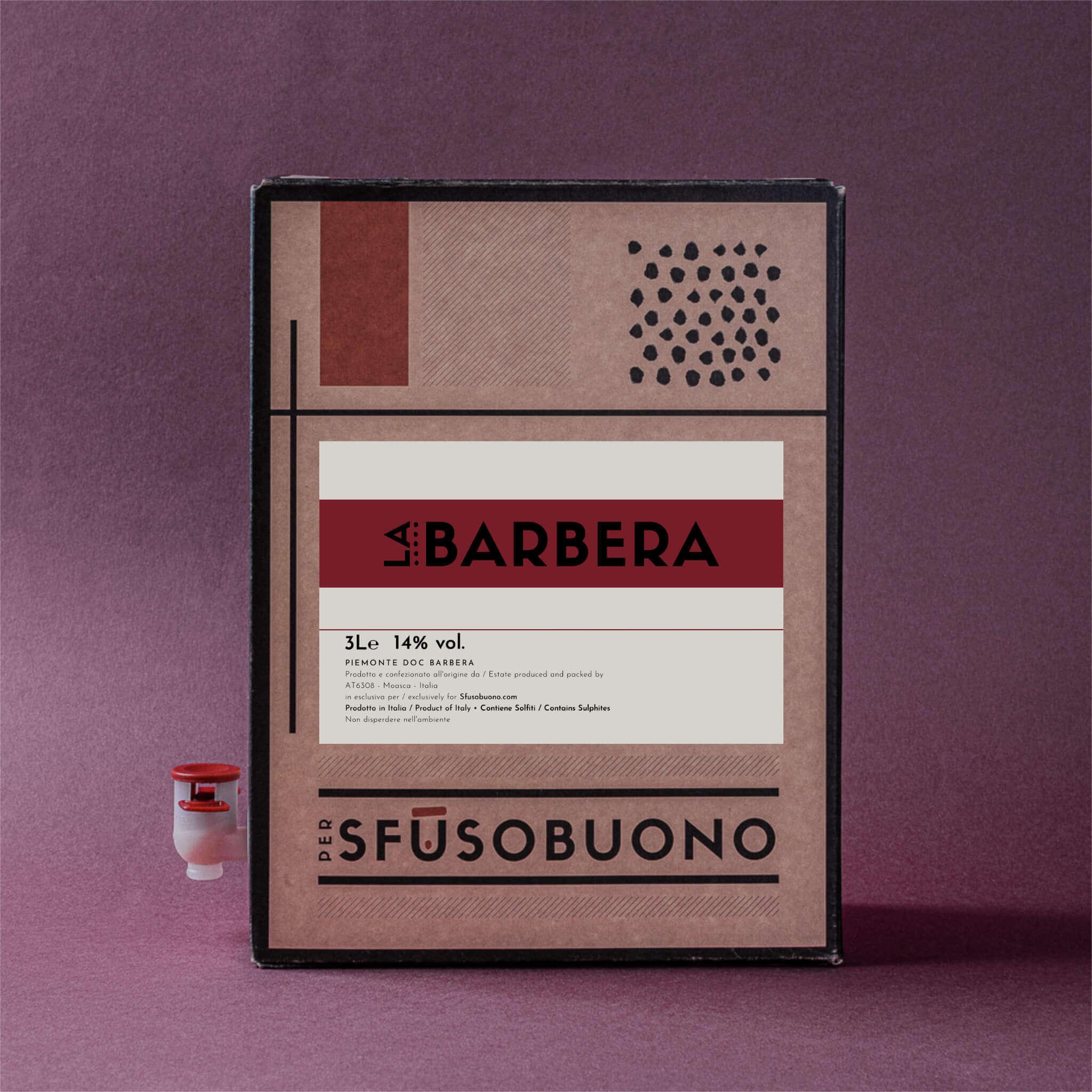LA Barbera Piemonte 3L - Sfusobuono - Sfusobuono